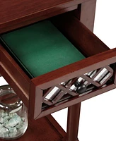 Convenience Concepts 14" Medium-Density Fiberboard Khloe Deluxe 1 Drawer Accent Table