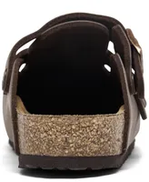 Birkenstock Little Kids Kay Birkibuc Clog Sandals from Finish Line