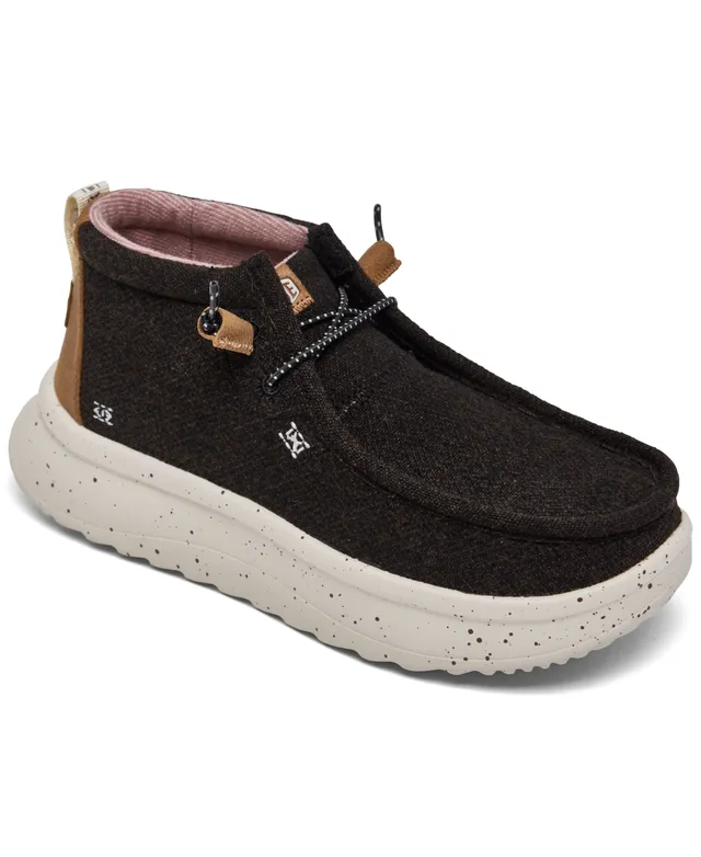 Hey Dude Women's Wendy Woven Zig Zag Casual Moccasin Sneakers from Finish  Line - Macy's