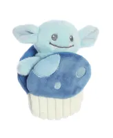 ebba Small Gribble Goblin Pocket Peekers Playful Baby Plush Toy Blue 5.5"