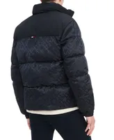 Tommy Hilfiger Men's New York Monogram Puffer Jacket