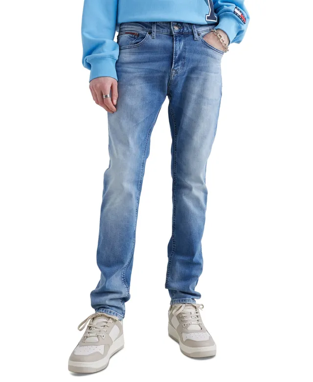 Tommy Hilfiger Men\'s Scanton Slim-Fit Denim Hawthorn | Stretch Mall Jeans