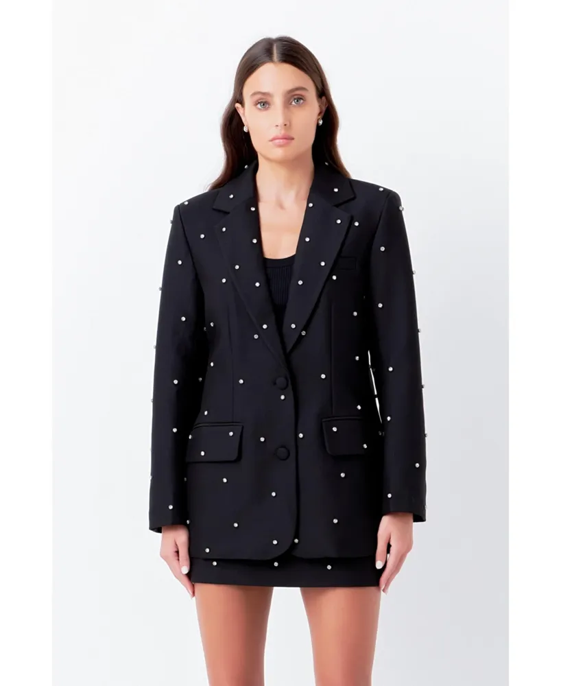 Women's Embellished Blazer