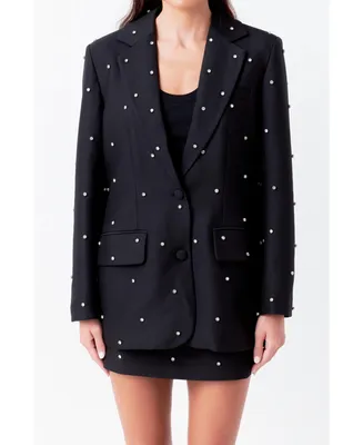 Women's Embellished Blazer