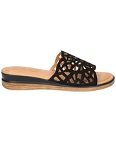 Bella Vita Women's Italy Cas-Italy Slide Sandals