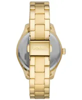 Fossil Women's Rye Multifunction Gold-Tone Stainless Steel Watch, 36mm
