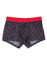 Men's Winter Skier Print Boxer Brief