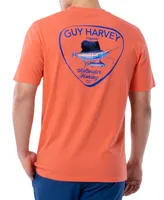 Guy Harvey Men's Short Sleeve Crewneck Graphic Pocket T-Shirt