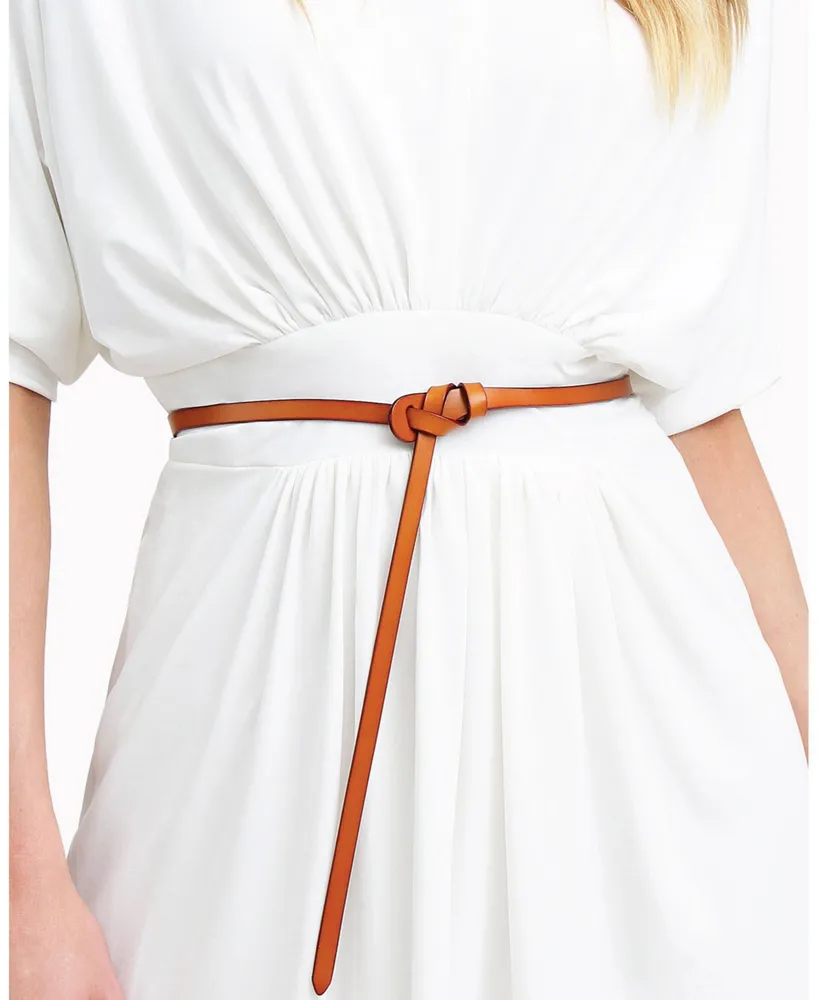 Women Belle & Bloom Tie The Knot Leather Belt