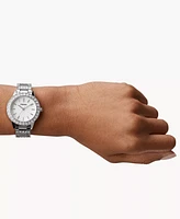 Fossil Women's Jesse Stainless Steel Bracelet Watch 34mm