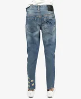 Big Boy's Heavy Rips Repaired Jeans - Child