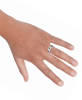 Men's Black Diamond Band (1/4 ct. t.w.) in Sterling Silver