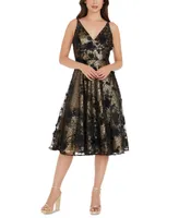 Dress the Population Elisa Women's Sequin and Lace Dress