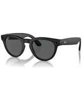 Ray-Ban Unisex Ray-Ban Meta Headliner Smart Glasses, RW4009