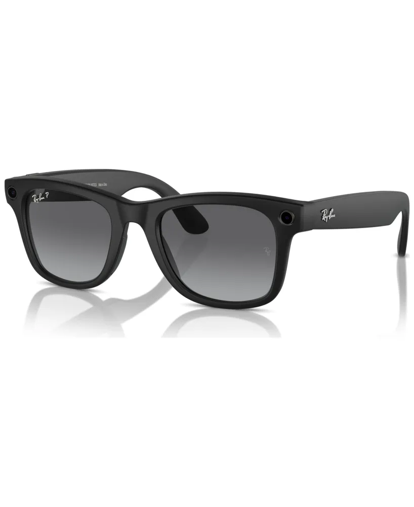 Ray-Ban Meta Wayfarer Unisex Polarized Gradient Ai Sunglasses, RW4006