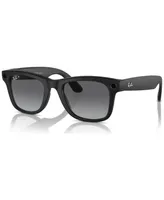 Ray-Ban Meta Wayfarer Unisex Polarized Gradient Ai Sunglasses, RW4006
