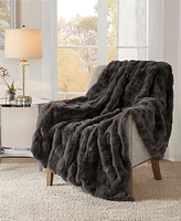 Madison Park Vivienne Faux Fur Throw, 50" x 60"