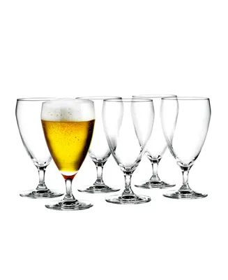 Holmegaard Perfection 14.9 oz Beer Glasses, Set of 6