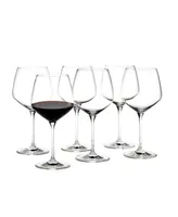 Holmegaard Bouquet Red Wine Glasses, Set of 6