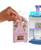 Disney's Wish Rosas Castle Playset, Dollhouse with 2 Posable Mini Dolls, Star Figure 20 Accessories - Multi