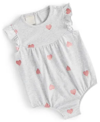 First Impressions Baby Girls Heart Sunsuit, Created for Macy's