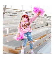 Child Girl Football Patch Hat