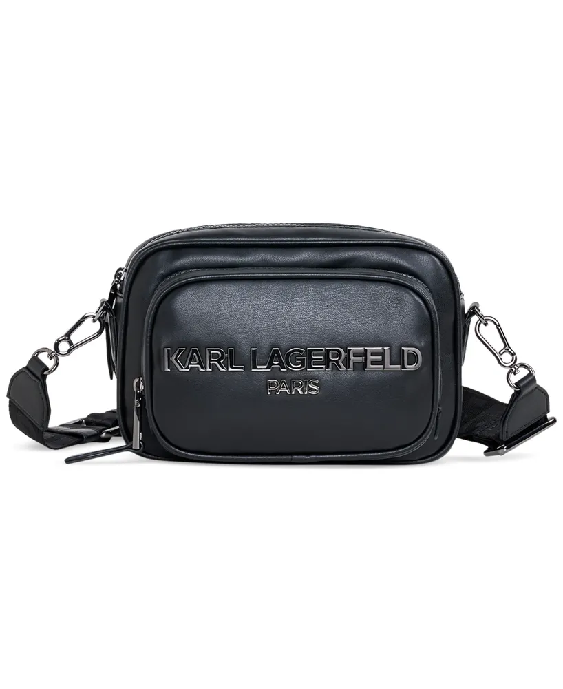 Karl Lagerfeld Paris Voyage Small Camera Crossbody Belt Bag