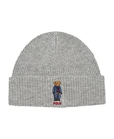 Polo Ralph Lauren Men's Embroidered Bear Cuff Hat