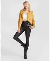 Women Belle & Bloom Better Off Military Peacoat Jacket