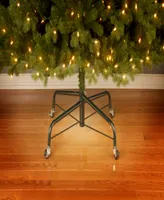 National Tree Company 32" Folding Tree Stand with Rolling Wheels for 9'-10 'Trees - Fits 1.25" Pole