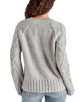 Steve Madden Women's Micah Chunky Cable-Knit Sweater