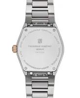 Frederique Constant Women's Swiss Highlife Diamond (1/20 ct. t.w.) Two-Tone Stainless Steel Bracelet Watch 31mm