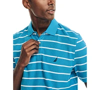 Nautica Men's Classic-Fit Striped Performance Deck Polo