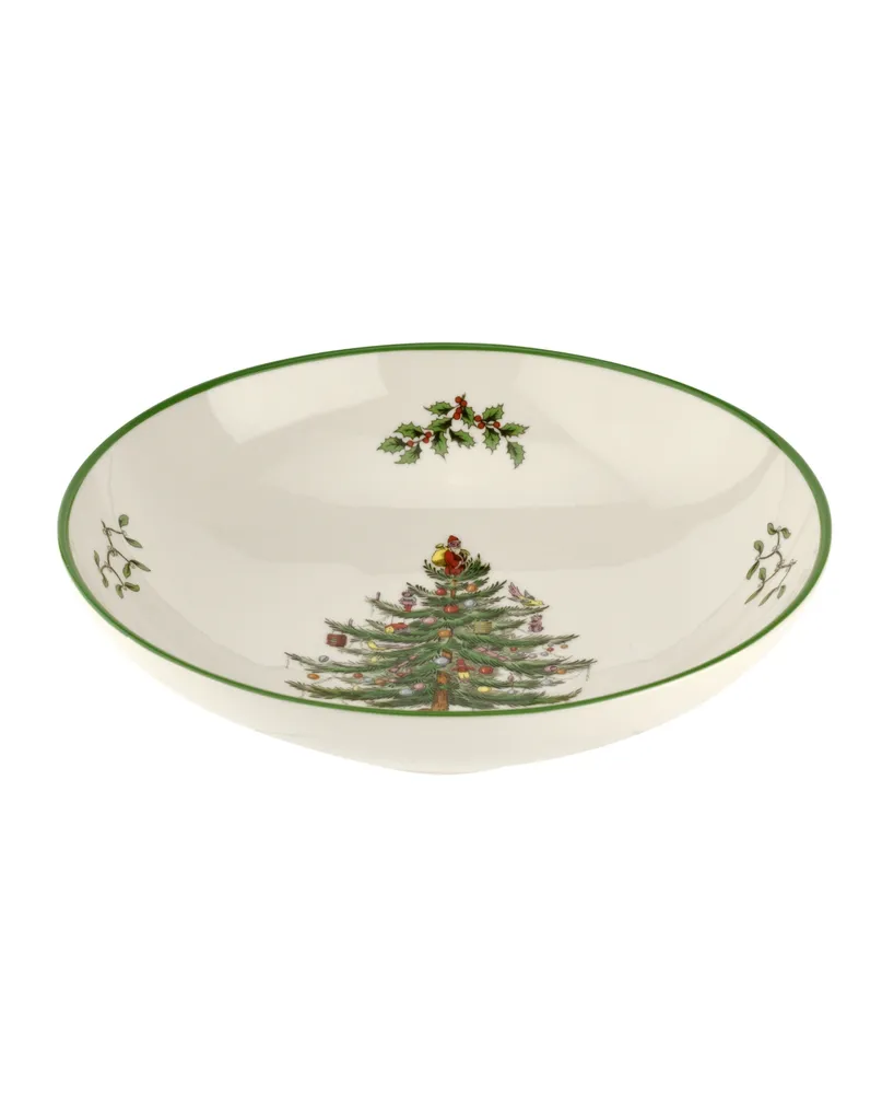 Spode Christmas Tree Pasta Serving Set, 5 Piece