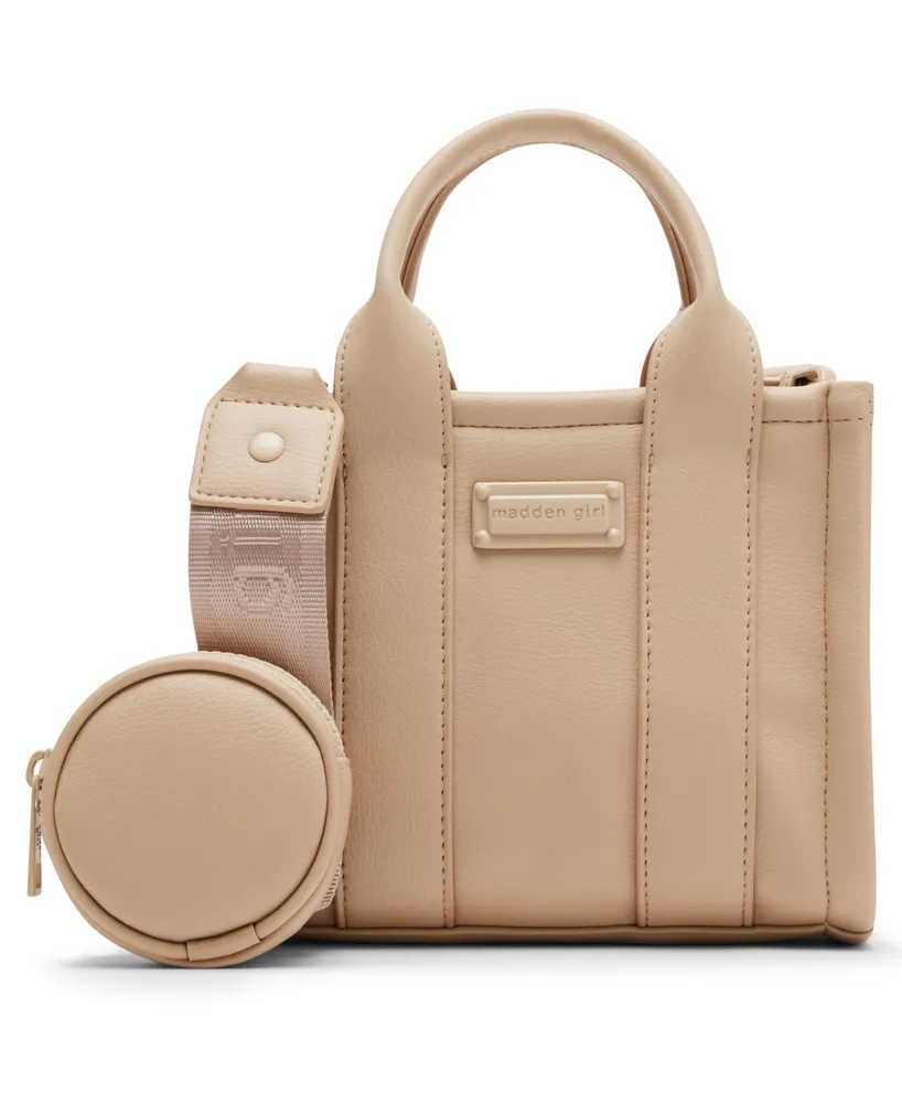 Madden Girl Teddy Mini Tote with Pouch