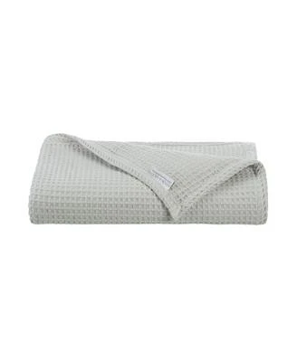 Haryana Luxury Waffle Weave Cotton Bed Blanket King Bed Size 108x90 In. Color Options Warm Blanket For Bedrooms