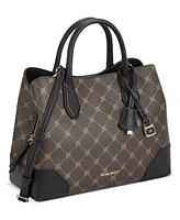 Nine West designer Brooklyn Jet Set Satchel