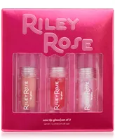 Riley Rose 3-Pc. Mini Lip Gloss Set