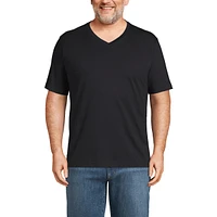 Lands' End Big & Tall Super-t Short Sleeve V-Neck T-Shirt