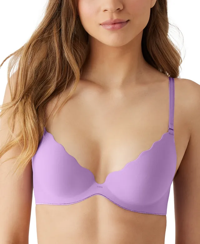 B.tempt'd by Wacoal Modern Method Strapless Picot-Trimmed Bra