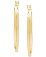 Intertwined Hoop Earrings 14k Gold