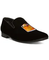 Steve Madden Men's Cipri Velvet Slip-On Loafers