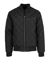 Spire By Galaxy Men's Quilted Bomber Jacket