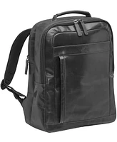 Mancini Men's Buffalo Backpack with Dual Compartments for 15.6" Laptop