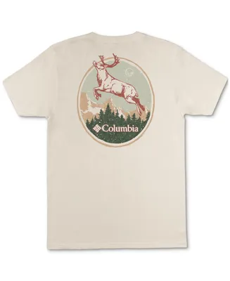 Columbia Men's Soaring Deer Logo Graphic T-Shirt