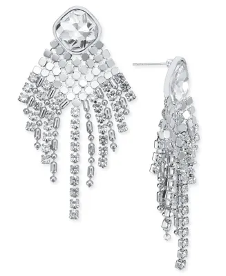I.n.c. International Concepts Crystal & Bead Statement Earrings, Created for Macy's