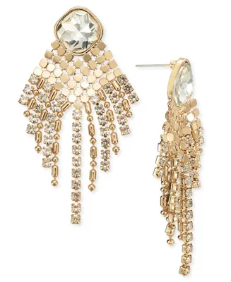 I.n.c. International Concepts Crystal & Bead Statement Earrings, Created for Macy's