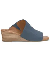 Lucky Brand Women's Malenka Slip-On Wedge Sandals