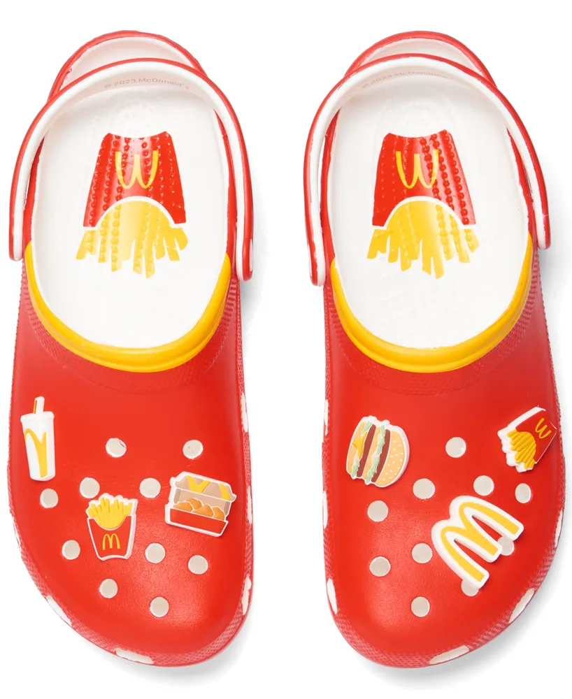Crocs Men's and Women's McDonald's Classic Clogs from Finish Line