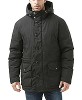 Moderm Men Hooded Down Parka Coat